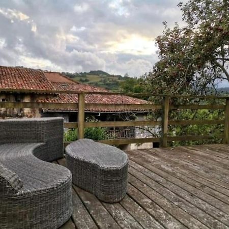 Vila La Casina Roja - Santolaya De Cabranes Arboleya Exteriér fotografie
